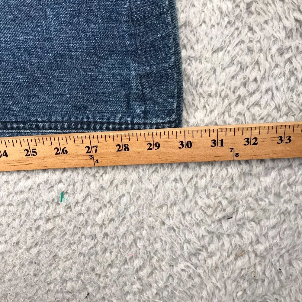 Ariat Trouser Jeans Womens 32 (36x30) Blue Mid Rise Flare Western Cowgirl‎ Rodeo